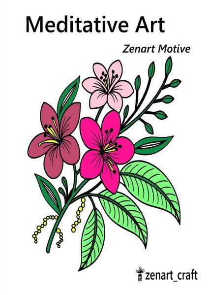 Cover von Meditative Art/Meditative Art – Zenart Motive
