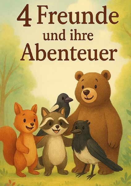 Cover von Vier Freunde und ihre Abenteuer