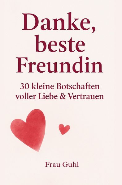 Cover von Danke, beste Freundin