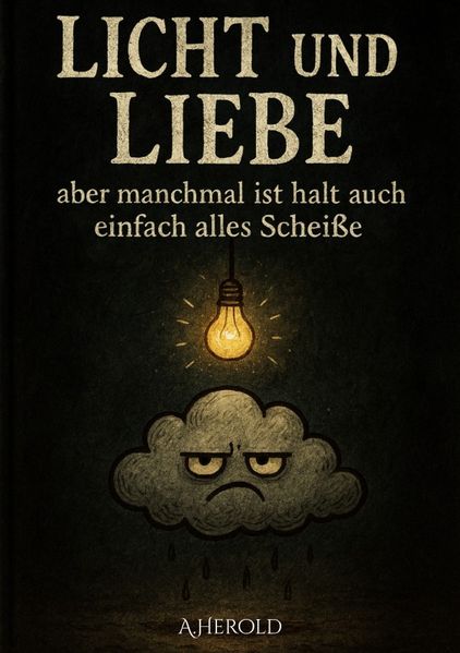 Cover von Licht und Liebe – aber manchmal ist halt auch einfach alles Scheiße