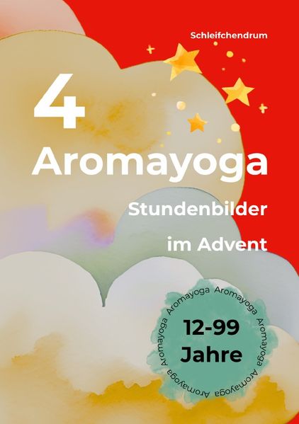 Cover von 4 Aromayoga Stundenbilder im Advent