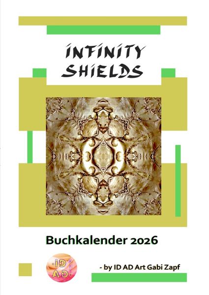 Cover von Infinity Shields Buchkalender 2026