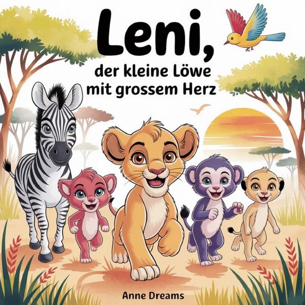 Cover von Leni, der kleine Löwe mit grossem Herz