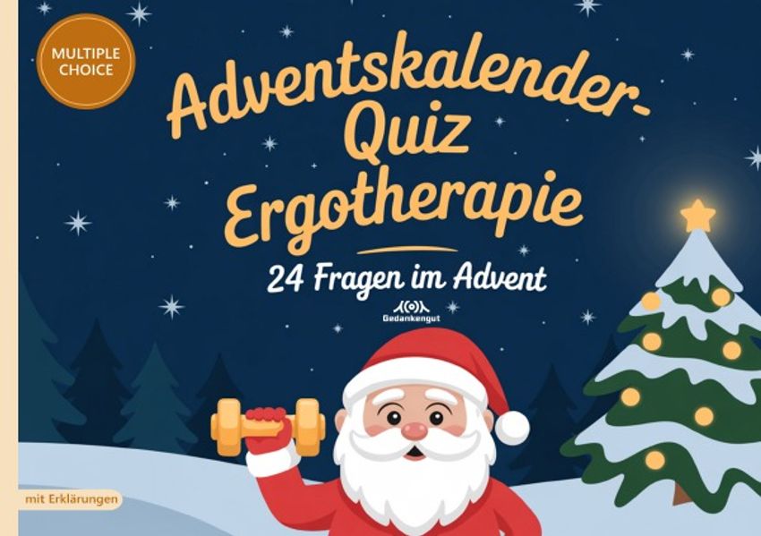 Cover von Adventskalender-Quiz Ergotherapie