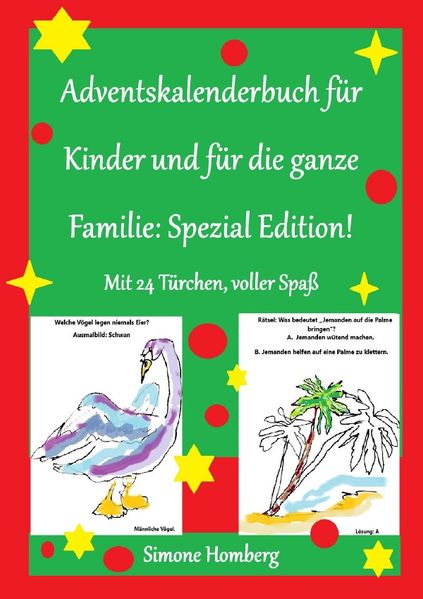 Cover von Adventskalenderbuch für Kinder und für die ganze Familie: Spezial Edition!
