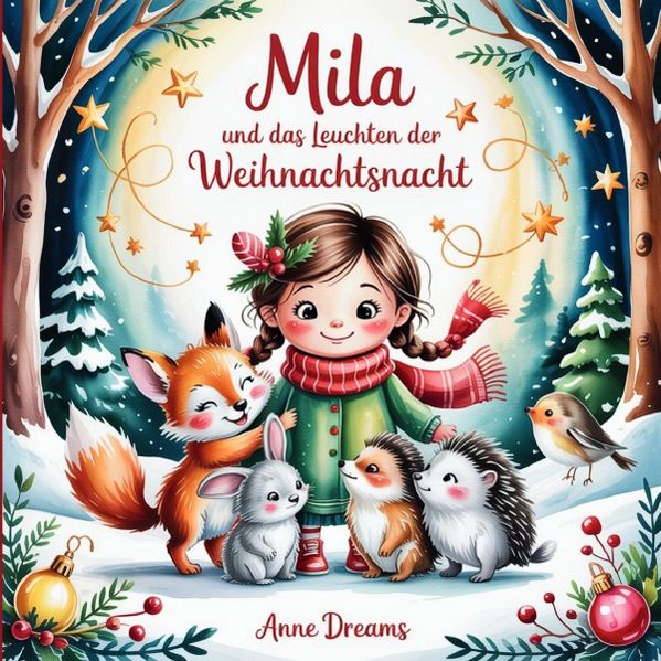 Cover von Mila und das Leuchten der Weihnachtsnacht