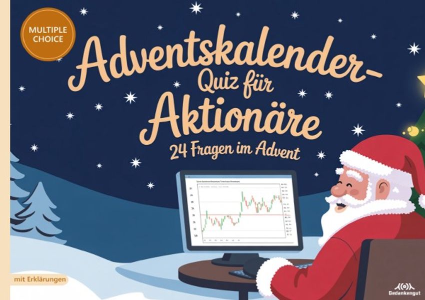 Cover von Adventskalender-Quiz für Aktionäre