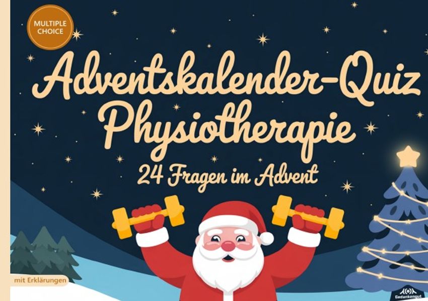 Cover von Adventskalender-Quiz Physiotherapie