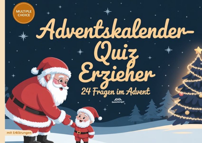 Cover von Adventskalender-Quiz Erzieher