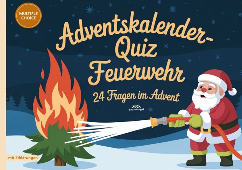 Cover von Adventskalender-Quiz Feuerwehr