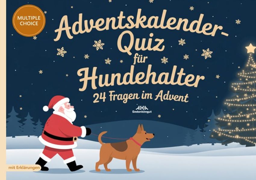 Cover von Adventskalender-Quiz für Hundehalter