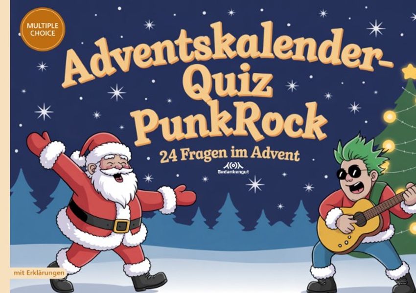 Cover von Adventskalender-Quiz Punkrock