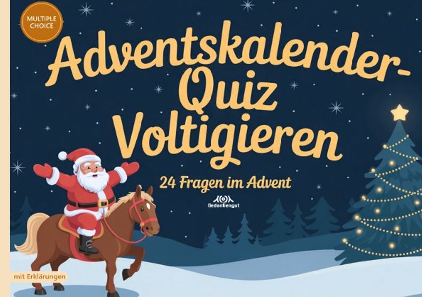 Cover von Adventskalender-Quiz Voltigieren