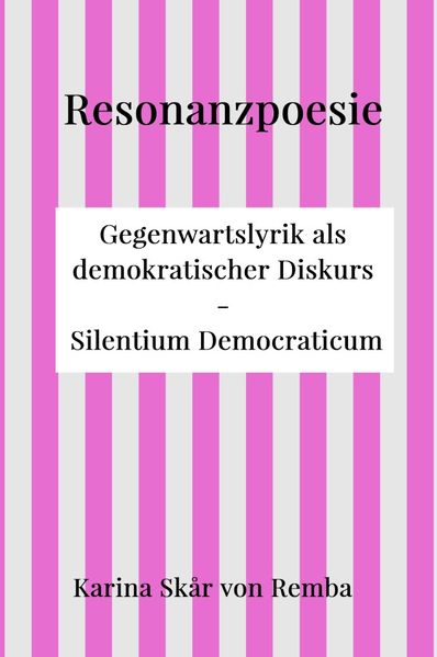 Cover von Resonanzpoesie