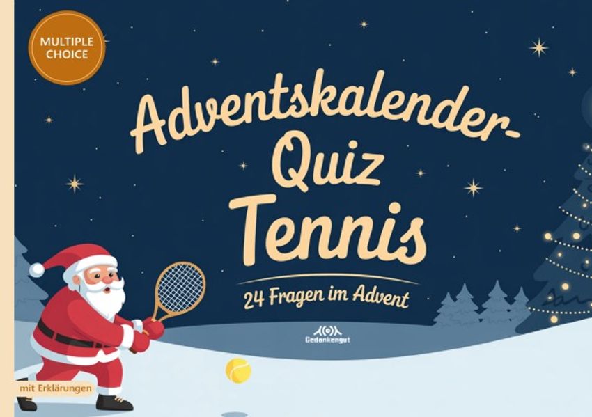 Cover von Adventskalender-Quiz Tennis