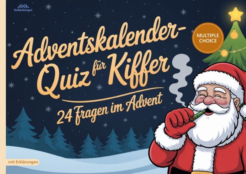 Cover von Adventskalender-Quiz für Kiffer