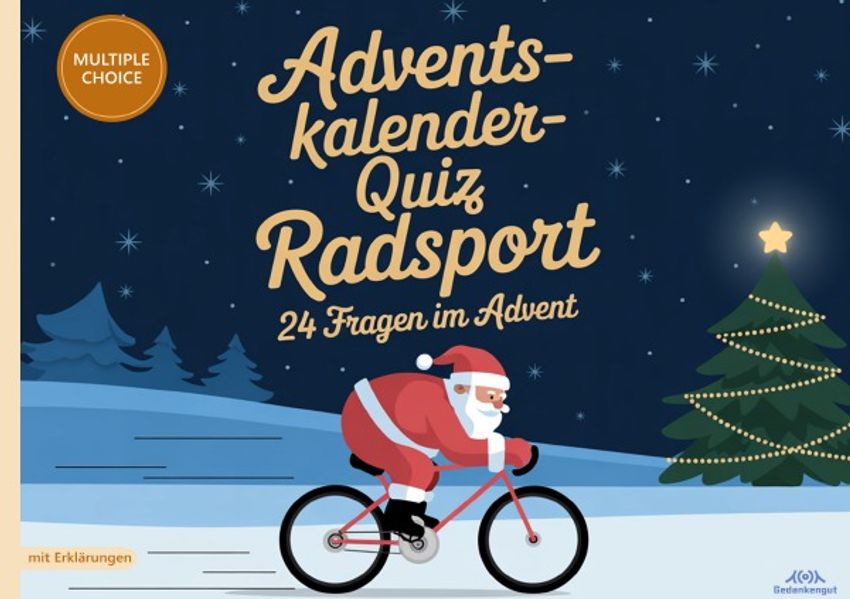 Cover von Adventskalender-Quiz Radsport