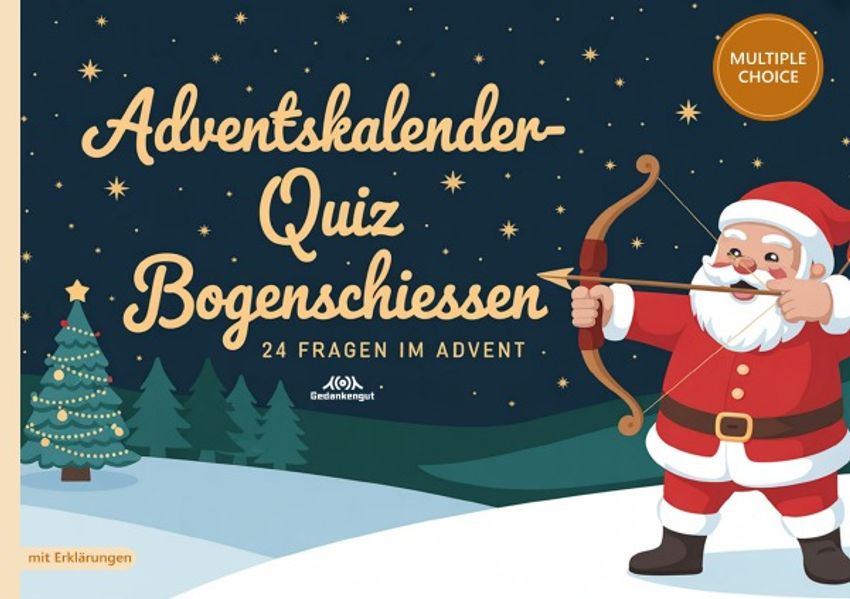 Cover von Adventskalender-Quiz Bogenschießen