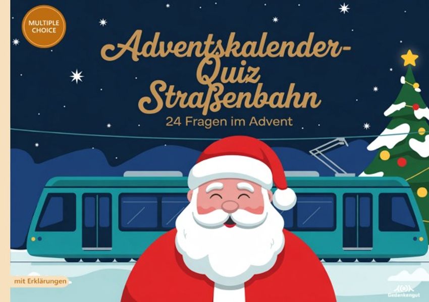 Cover von Adventskalender-Quiz Straßenbahn