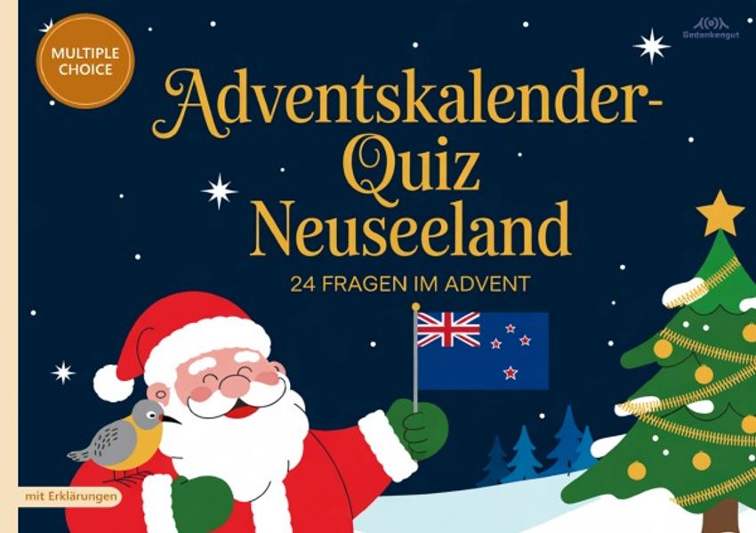 Cover von Adventskalender-Quiz Neuseeland