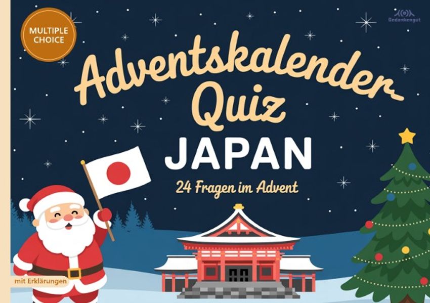 Cover von Adventskalender-Quiz Japan