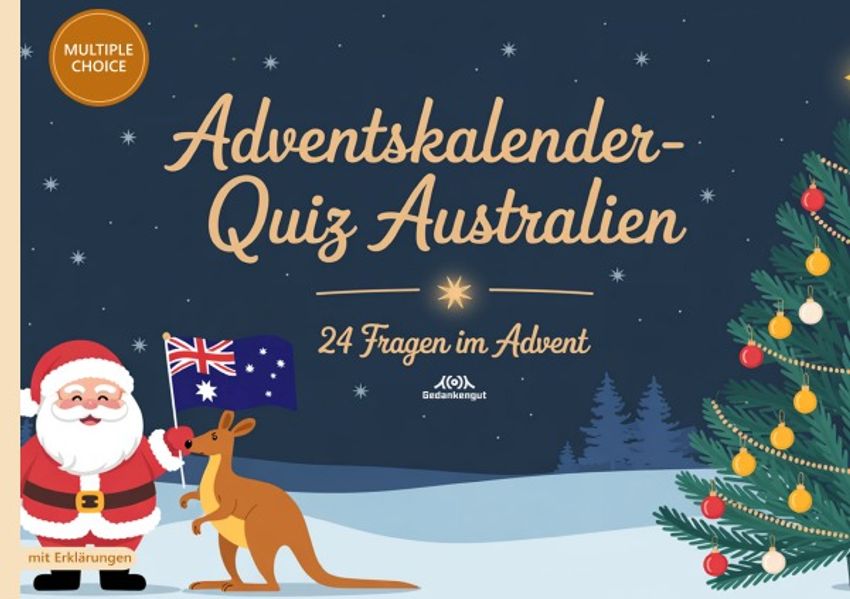 Cover von Adventskalender-Quiz Australien