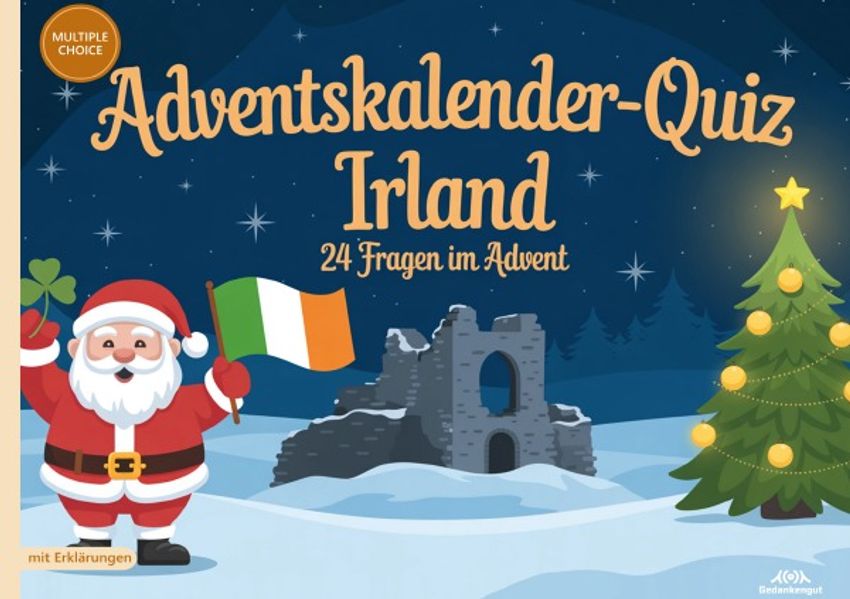 Cover von Adventskalender-Quiz Irland