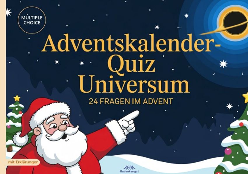 Cover von Adventskalender-Quiz Universum