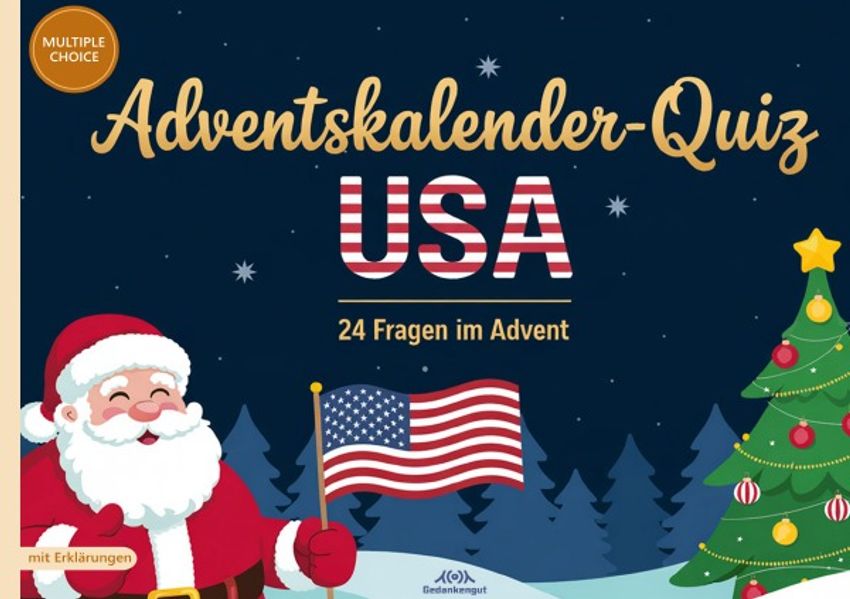 Cover von Adventskalender-Quiz USA