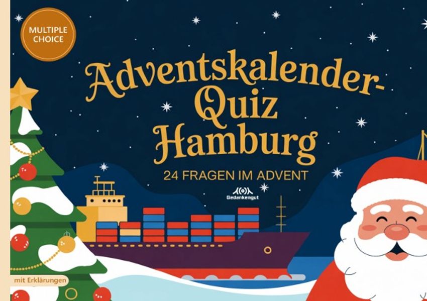 Cover von Adventskalender-Quiz Hamburg