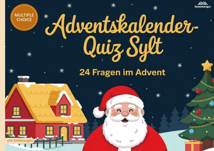 Cover von Adventskalender-Quiz Sylt
