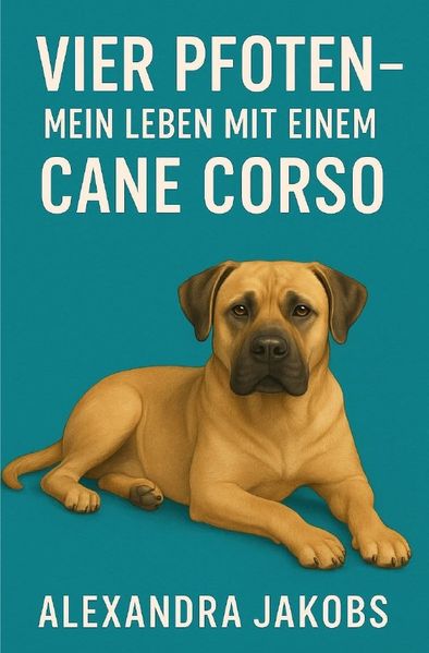 Cover von vier Pfoten – Mein Leben mit einem Cane Corso