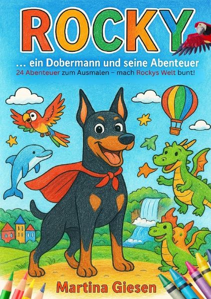 Cover von ROCKY – der Dobermann/ROCKY – ein Dobermann und seine Abenteuer