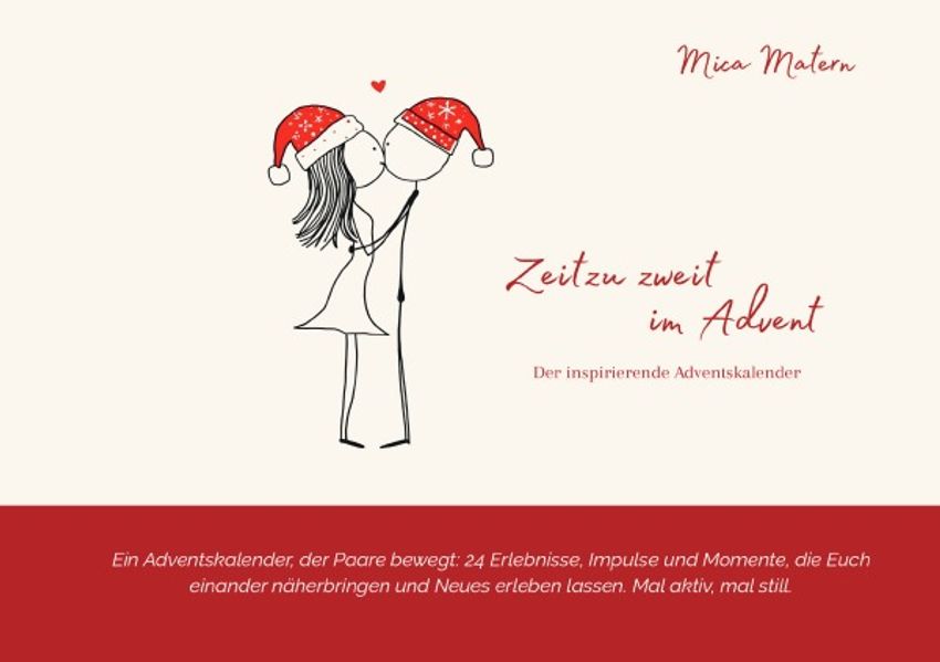 Cover von Zeit zu Zweit im Advent – der inspirierende Adventskalender