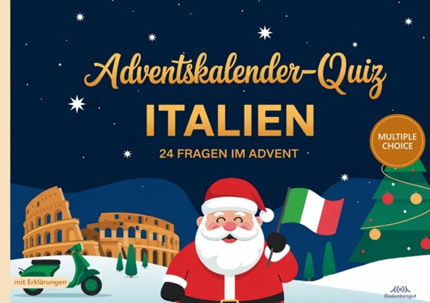 Cover von Adventskalender-Quiz Italien