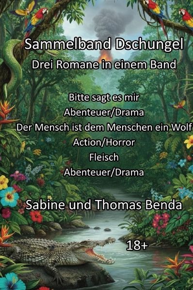 Cover von Sammelband Dschungel – Drei Romane in einem Band