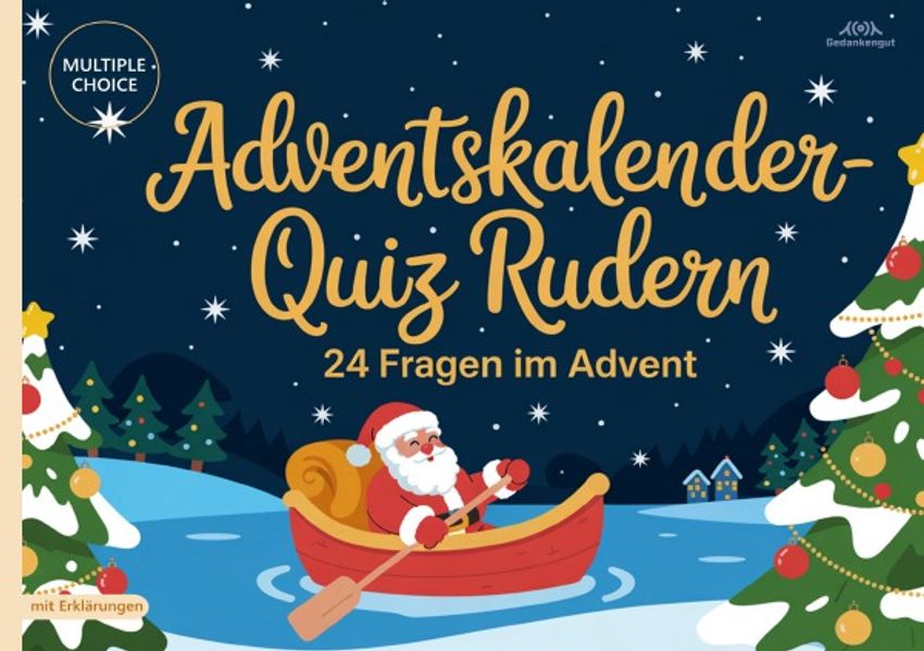 Cover von Adventskalender-Quiz Rudern