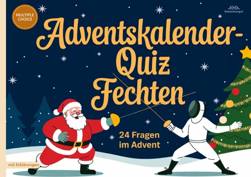 Cover von Adventskalender-Quiz Fechten