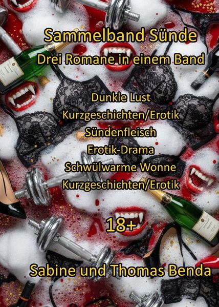 Cover von Sammelband Sünde – Drei Romane in einem Band