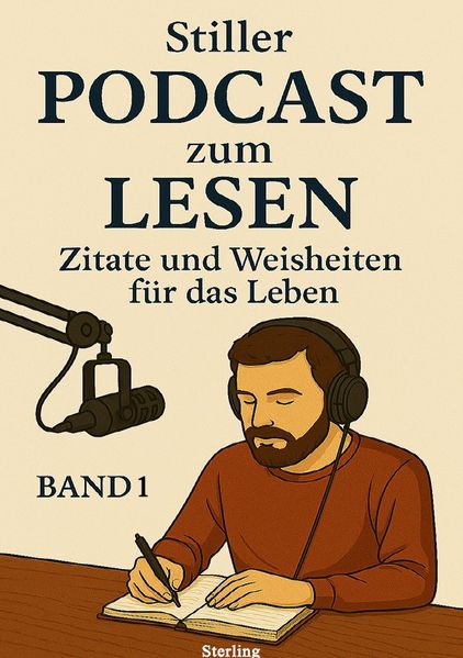 Cover von Stiller Podcast zum LESEN I Zitate und Weisheiten für das Leben I Band 1