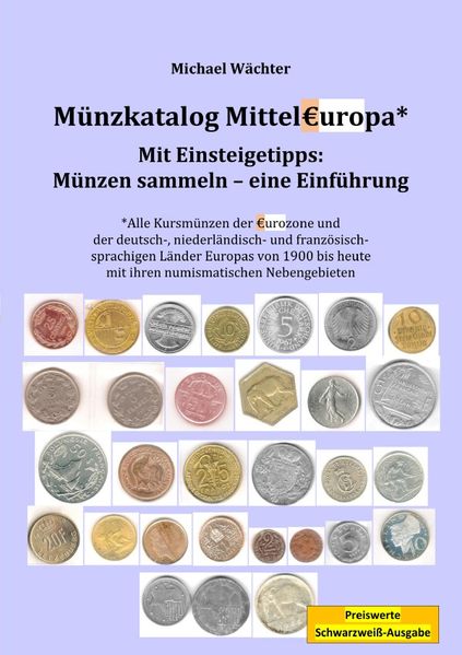Cover von Münzkatalog Eurozone und Mitteleuropa – mit Einsteigetipps: Münzen sammeln