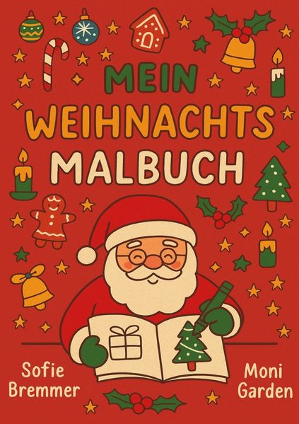 Cover von Mein Weihnachtsmalbuch