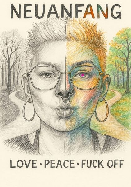 Cover von Neuanfang – LOVE – PEACE – FUCK OFF – (Standartedition)