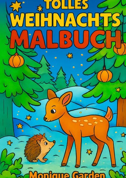 Cover von Tolles Weihnachtsmalbuch