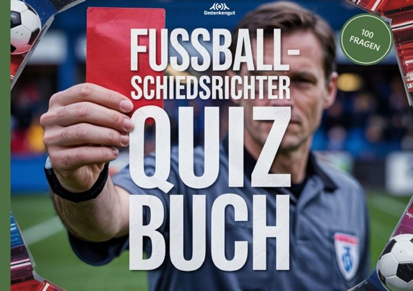 Cover von Fußballschiedsrichter Quiz Buch