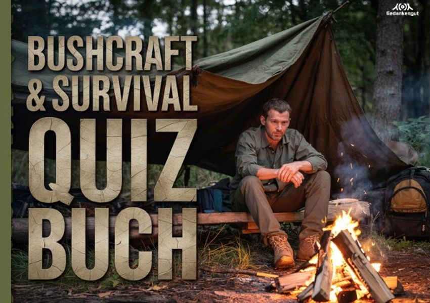 Cover von Bushcraft & Survival Quiz Buch