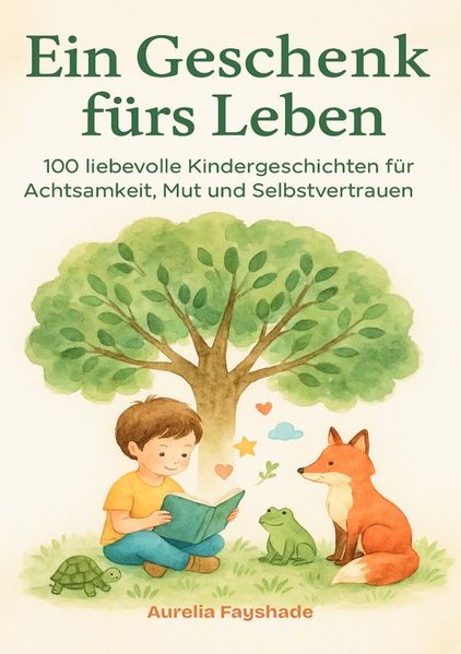 Cover von Ein Geschenk fürs Leben 100 liebevolle Kindergeschichten für Achtsamkeit, Mut und Selbstvertrauen