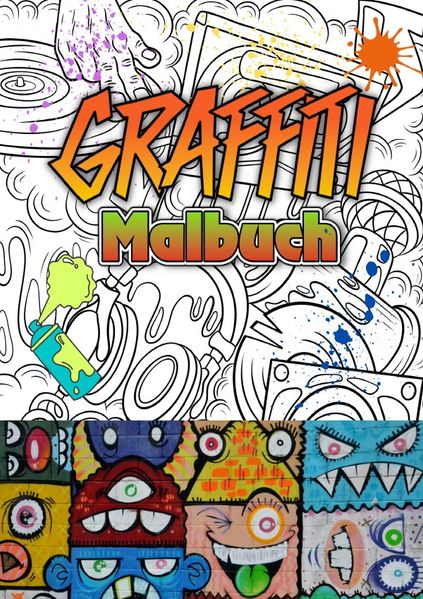 Cover von Graffiti Malbuch