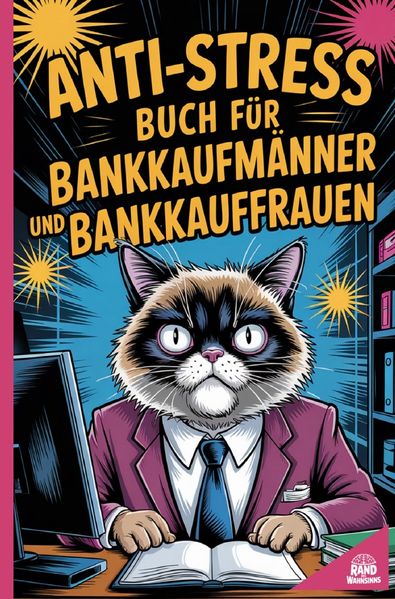 Cover von Anti-Stress Buch für Bankkaufmänner