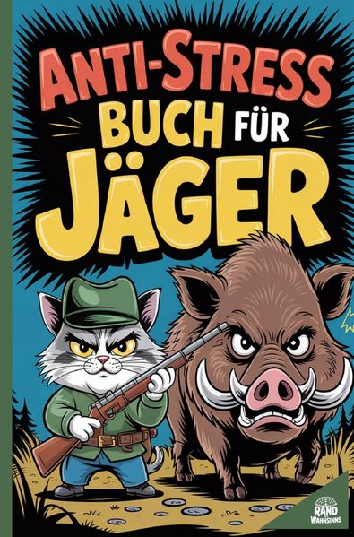 Cover von Anti-Stress Buch für Jäger